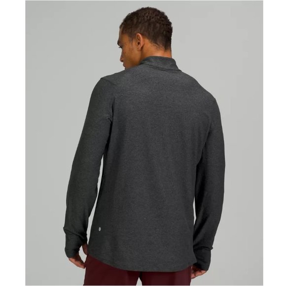 Lululemon Surge Warm Reflective 1/2 Zip / Medium / Heathered Graphite Grey - Picture 2 of 10